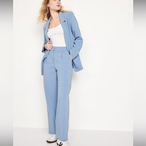 Taylor Relaxed Suit Blazer & Extra High-Wasted Taylor Trouser Suit Pants